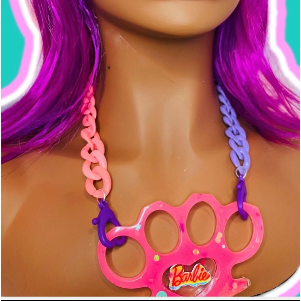 Barbie necklace